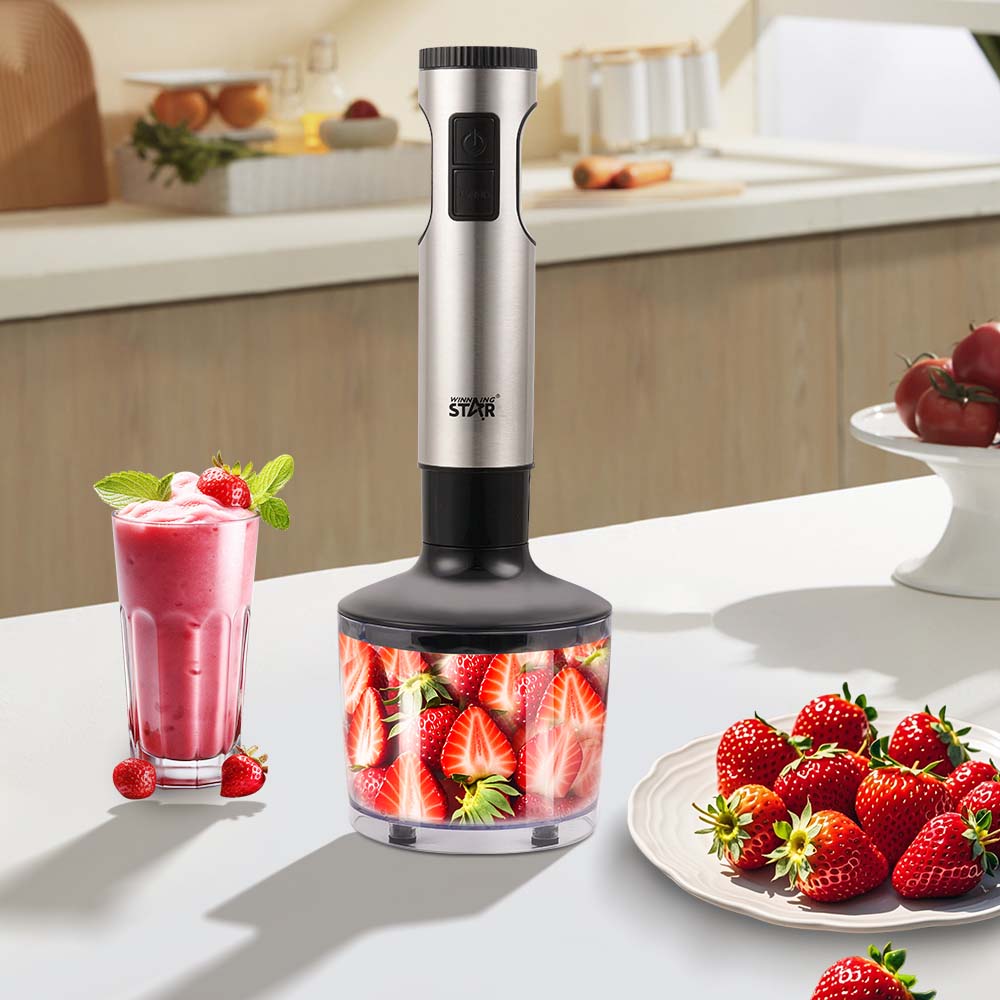 Winning Star 4-in-1 Electric Mixer Food Portable Blender Set ST-6500 - Image 3