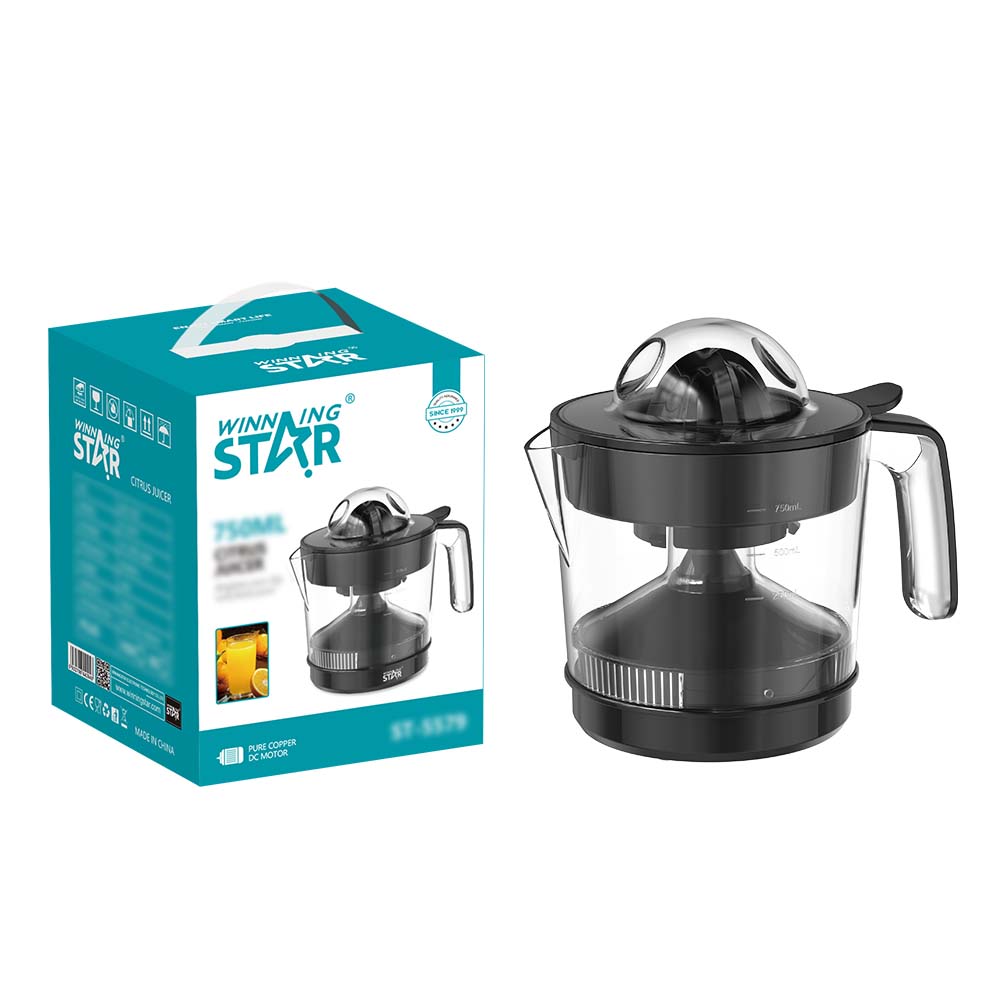 Winning Star 0.75L 30W PP + Cup AS Full Copper Citrus Motor Juicer ST-5579