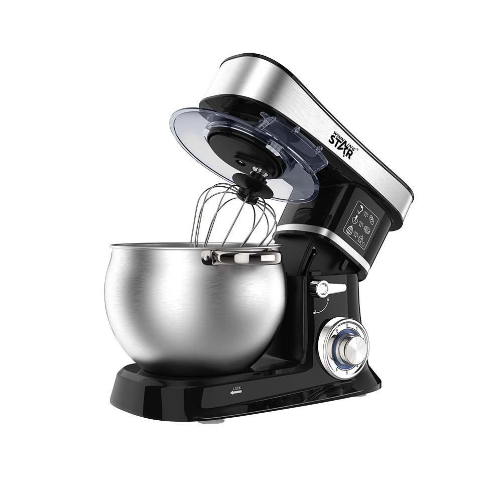 Winning Star ST-5303 6L High Quality 6 Speed Kitchen Stainless Steel Stand Mixer for Baking - Image 5