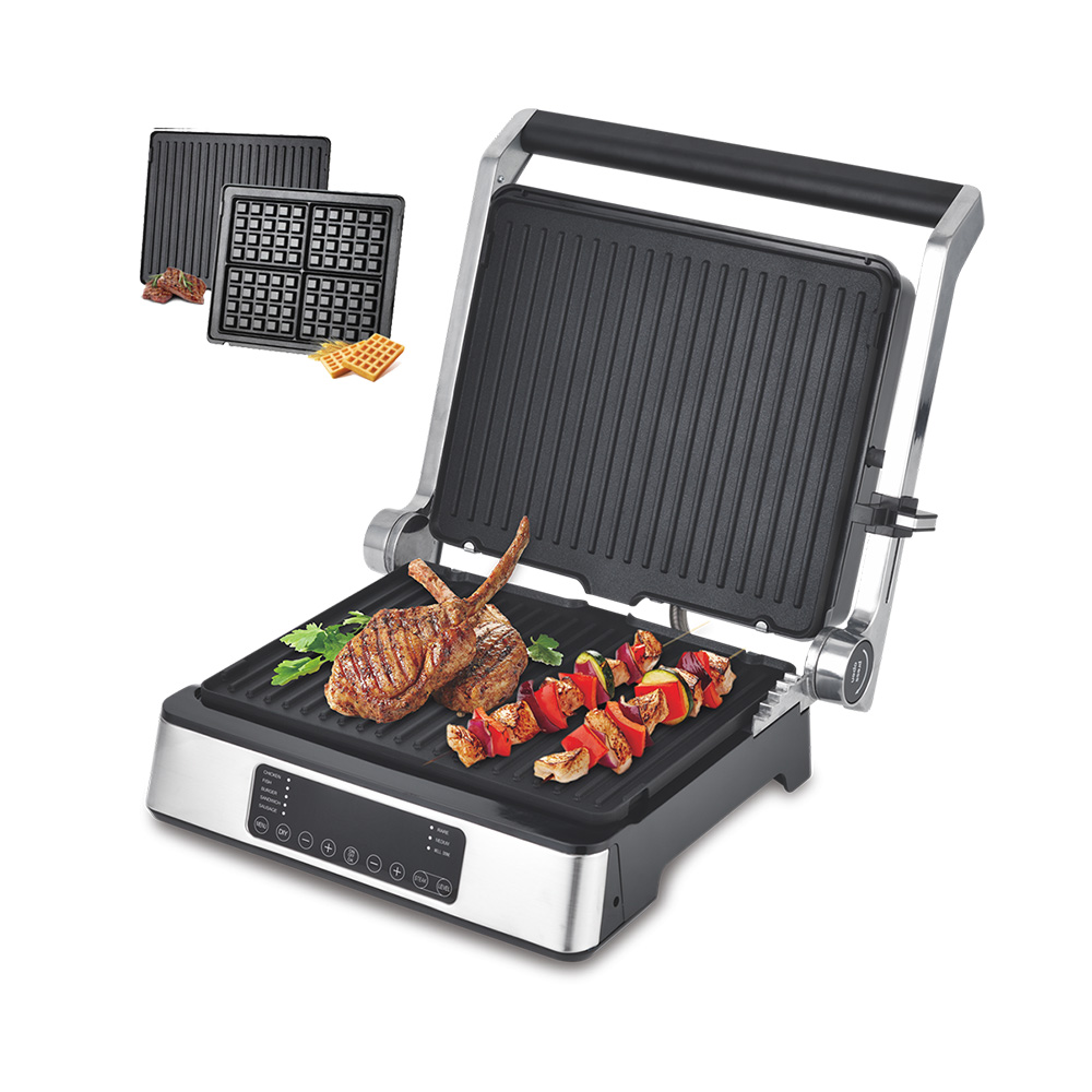 ORVICA 2 in 1 Detachable Digital Sandwich Grill ORM-8839-2 - Image 3