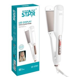 Winning Star ST-5761 Professional Salon Hair Straightener Wide Plate Hair Iron