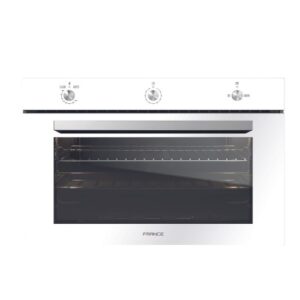 France Oven 90cm gas/gas White with Soft close Door