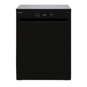 Sharp Dishwasher 13 Settings, 6 Programs, Black QWV613