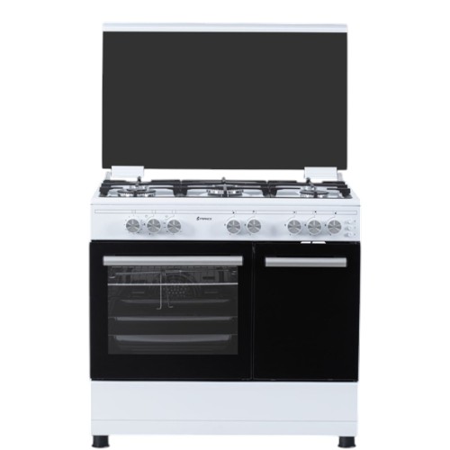 FRANCE GAS OVEN 90CM BOTTLE IN CONVECTION WHITE