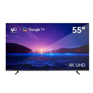 TV 55" Smart 4K Google TV, Auto Update