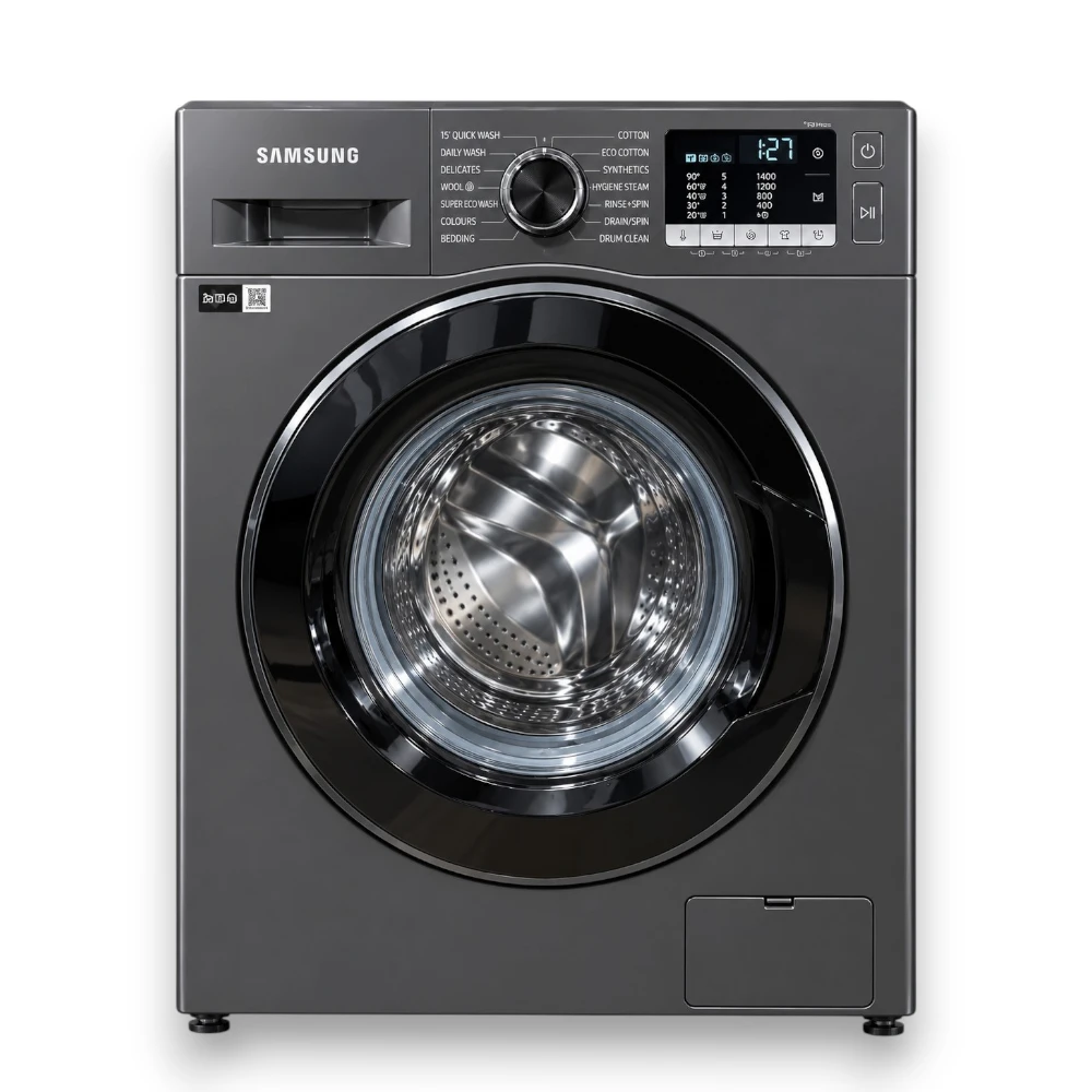 Samsung 9KG Front Load Washing Machine – Dark Grey