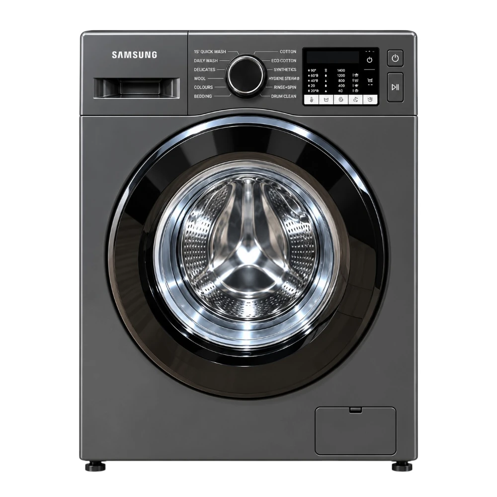 Samsung 8KG Front Load Washing Machine – Dark Grey