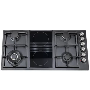 France Built-in Hob 4 gas burners and 2 electric cooking zones